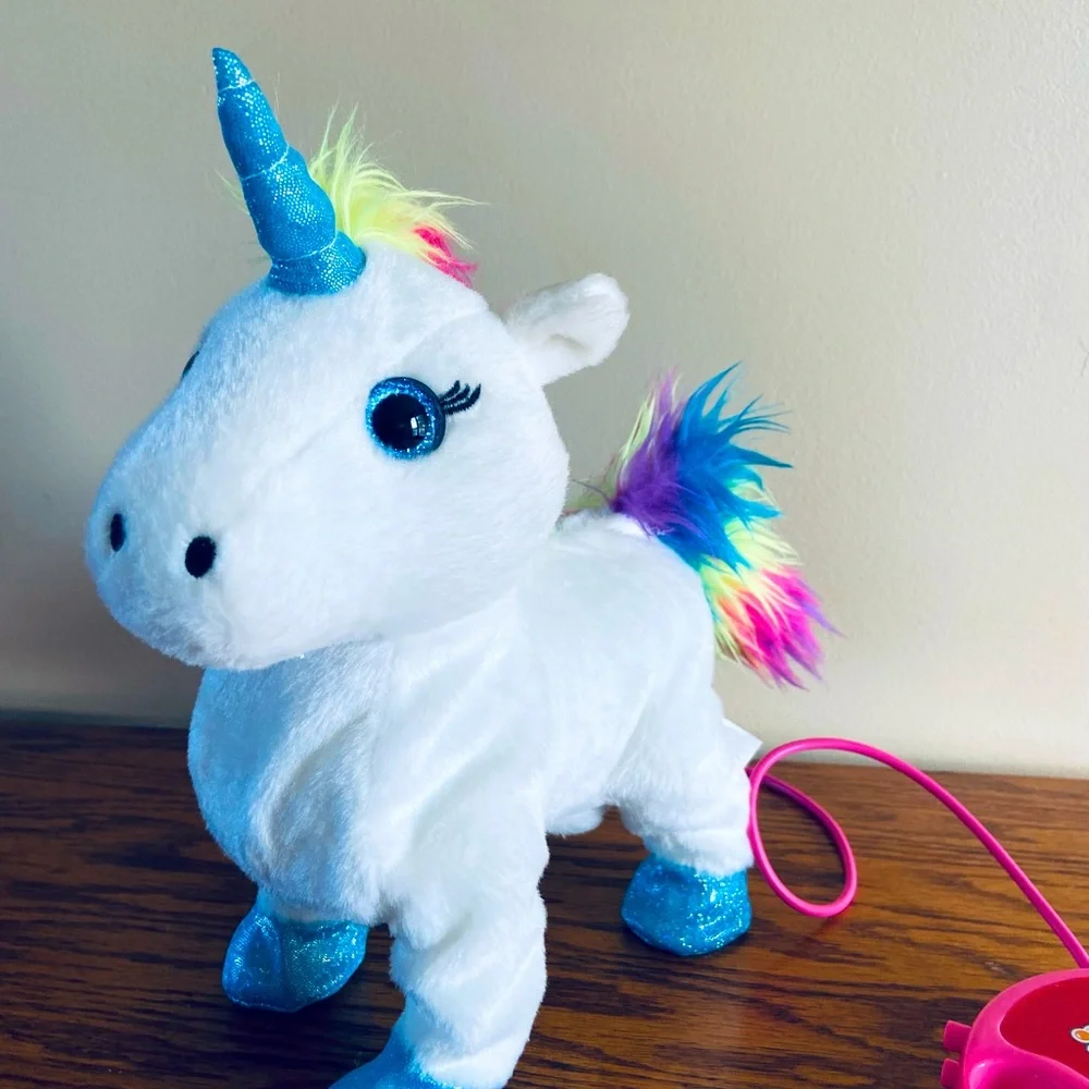 Kids Connection Walking Unicorn- Like New - Picture 3 of 8